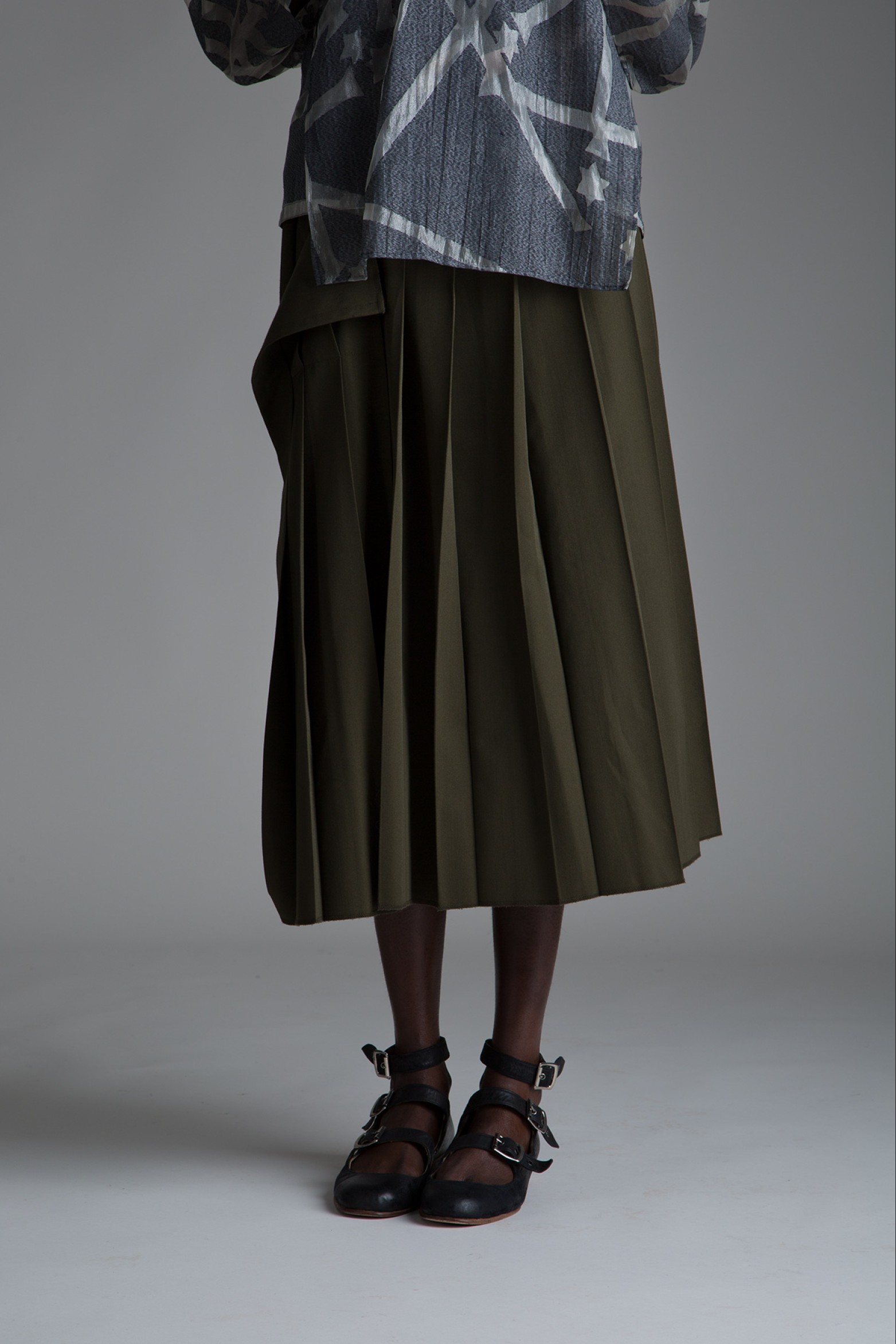 Vintage Yohji Yamamoto Pleated Skirt